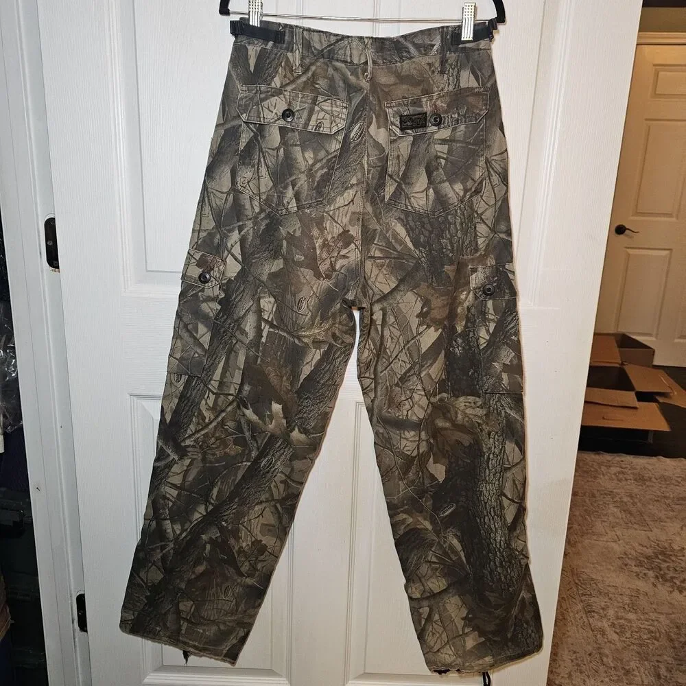 Liberty Cargo Pants Mens Large Regular Realtree Camo Relaxed Hunting Outdoor